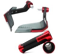 SPAMFAFGHQ Per Benelli 502c TRK 502 502x 251 Per Leoncino BJ 500 250 TNT125 300 600 Protezione Per Manubrio Moto Per Mani Accessori Per Parabrezza(ROSSO)