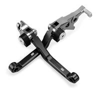 SPAMFAFGHQ Per CRF300L 2021 2022 Leve Freno Frizione Pivot Accessori Per Moto Dirt Bike Freni Maniglie Leva(NERO)