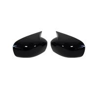 SPAMFAFGHQ Per Dodge Per Charger Per Chrysler 300C 2005-2010 Clacson Auto Copri Specchietto Laterale Adesivo Alettone Cofano Esterno Portiera Guarnizione(Nero lucido)