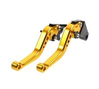 SPAMFAFGHQ Per Ducati Per MONSTER 400 620 695 696 796 821 M400 M620 M750 M900 ST2 ST4 Leve Freno Frizione Corte Per Moto(Oro)