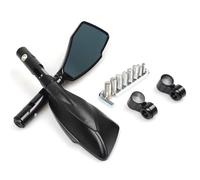 SPAMFAFGHQ Per Hornet 600 CB 600F 900F 250F 300F 650F X4 CBF600 Motocicletta Motocicletta Retrovisore Adattatore Specchietto Retrovisore Posteriore(NERO)