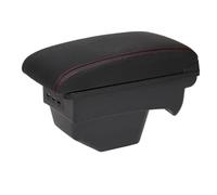 SPAMFAFGHQ Per Peugeot 308 2008 2009 2010 2011 2012 T7 SW Scatola Bracciolo Auto Parti Di Retrofit Scatola Di Stoccaggio Centrale(A 1 genuine leather 3USB)