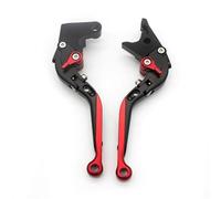 SPAMFAFGHQ Per Royal Per Enfield Per Interceptor 650 GT650 Accessori Moto 2022 Leva Freno Frizione Regolabile Pieghevole Ed Estensibile(ROSSO)