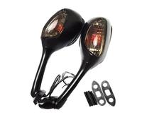 SPAMFAFGHQ Per Suzuki SV650 SV650S 2003-2006 2007 2008 SV1000 SV1000S 2003 2004 2005 2006 2007 Specchietti Retrovisori Laterali A LED Indicatori Di Direzione(Smoked Halogen)