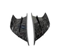 SPAMFAFGHQ Per Yamaha YZF-R1 R3 R6 R125 Alettone Aerodinamico Universale Per Moto Con Adesivo Decorazione Motociclo(Forged Look)