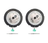 Spamietz 2 x adatto per movimento al quarzo Miyota OS20 con leva di regolazione (posizione del calendario 4,5 ore), Come mostrato, 4.5