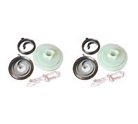 Spamietz 2X 5200 5800 52Cc 58Cc per Motosega Cinese Avviamento Facile Molla di Rinculo Puleggia Kit di Riparazione Della Corda Seghe Un Gas
