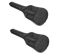 Spamietz 2X Borsa per Chitarra Acustica Borsa per Chitarra con Gancio Posteriore Loop per Chitarra Acustica da 41 Pollici Chitarra Elettrica Basso Chitarra Classica