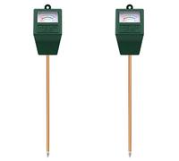Spamietz 2X Misuratore di Umidità del Suolo, Misuratore 'Acqua per Piante per Interni Ed Esterni, Sensore Igrometro per Suolo per Piante in Vaso, Giardino, Prato, Fattoria