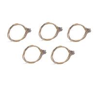 Spamietz 5 x 19 corde di lira arpa corda di lira corda piccola arpa corde accessori strumento musicale Laiyaqin corda