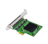 Spamietz Schede di rete Rete/Ethernet/LAN Adattatore PCI-E Scheda di Rete Realtek RJ45 Internet Ethernet Gigabit 4 Port Scheda di rete