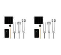 Spamietz Set di 2 da 128 Hz, 256 Hz, 512 Hz, perfetti per guarigione, chakra, terapia del suono, mantenimento del corpo