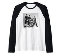 Spandau Ballet Viaggi al Ritratto della Banda Gloria 1981 Maglia con Maniche Raglan