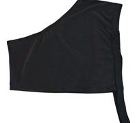 Spandex Horse Shoulder Protector Black Soft | High-elastic spandex, anti-rub design, protects chest and shoulders, breathable fabric, 70x60cm size