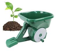 Spandiconcime manuale ergonomico regolabile seminatrice | Attrezzi da giardino alimentati a mano per spargere la neve e la calce, per piantare l'erba e la semina