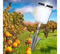 Spandiconcime manuale, seminatrice robusta per mais, verdure e alberi da
