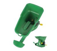 Spandiconcime portatile per semi da giardino con cristalli, 3 l, per fertilizzanti e fertilizzanti, ideale per la cura del prato e la diffusione di fertilizzanti