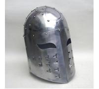 Spangen Armor Casco ~ Medievale Knight Costume ~ Armor ~ Crusader Elmo