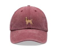 Spaniel Cane Tappo Vintage Slavato Unisex Cappello Sole Papà King Charles Cocker