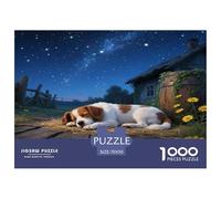 Spaniel giocattolo russo Puzzle Da 1000 Pezzi Intrattenimento Creativo animale domestico Cane Idea Adulti E Bambini ≥14 Anni 70x50cm/1000pcs