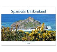 Spaniens Baskenland (Wandkalender 2026 DIN A2 quer), CALVENDO Monatskalender: Faszinierende Eindrücke von Bilbao und der baskischen Atlantikküste