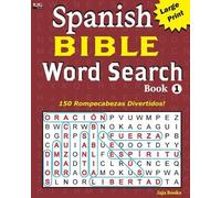 Spanish BIBLE Word Search Book 1 (Tascabile) Sopa de Letras de la Biblia
