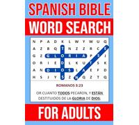 Spanish Bible Word Search for Adults: 50 Puzzles for Adults, Seniors and Teens With Solutions