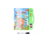 Spanish English Children Early Reading Machine Learning Machine Education EBook Toy(Green )