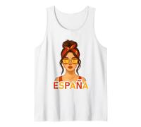 Spanish Girl España Spain Flag Spanish Girlfriend Wife Canotta