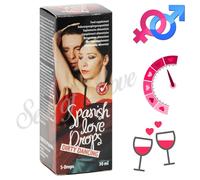 Spanish Love Drops Dirty Dancing 30 ml per donna gocce sessuali femminili ber...