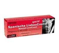 Crema spagnola dell'amore lui e lei