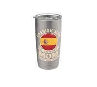 Spanish Mom Just Like A Normal Mom Except Much Cooler Bicchiere termico in acciaio inox doppia parete