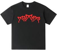 Spanish Motomami T Shirts for Women Men Streetwear Rosalia Genius T-Shirts Unisex Fashion Fans Tees Tops Loose Cotton Tshirts Black S