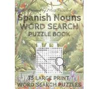 Spanish Nouns Word Search Puzzle
