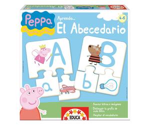 Spanish Peppa Pig Learn the Alphabet game