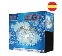 Spanish Pokemon Scarlet & Purple Astral Crown elite trainer case