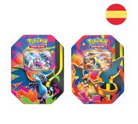 Spanish Pokemon Spring Collection Trading Card game tin