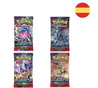 Spanish Pokemon Temporal Forces collectible card game envelope