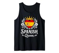 Spanish Queen Spain Flag Proud Spanish Woman Canotta