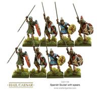 Spanish Scutarii with spears - 28mm - Hail Caesar - 103011109 - @