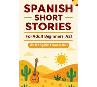 Spanish Short Stories for Adult Beginners (A2): Engaging Spanish Short Stories with English Translation to Help Adult Learners Read with Confidence