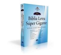 Spanish Super Giant Print Bible-Rvr 1960 (Rilegato in ecopelle)