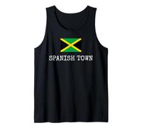 Spanish Town Country Jamaica Family Trip Giamaicani Uomini Donne Canotta