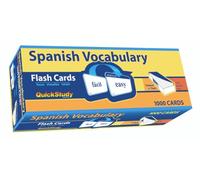 Spanish Vocabulary Flash Cards