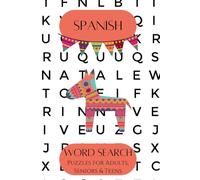 Spanish Word Search Puzzle Book: Word Searches with Easy to Read Print about Spanish Culture | 6x9 inches, 110 pages | 50+ Puzzles...Gift for Birthdays, Vacations, Holidays, and Free Times