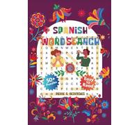Spanish Word Search Puzzle Book: Word Searches with Easy to Read Print about Spanish Language, Entertainment, Foods and More | 6x9 inches, 113 Pages | ... Gift for Vacations, Holidays, and Free Times!