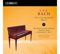 Spaniy Miklos Cv - C.P.E. Bach: Solo Keyboard Music 31