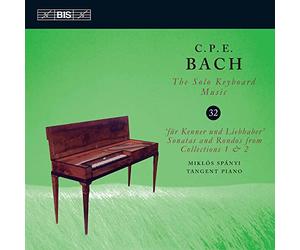 Spaniy Miklos Cv - C.P.E. Bach: Solo Keyboard Music 32