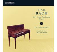 Carl Philipp Em C.P.E. Bach: The Solo Keyboard Music: The Earliest Works - (CD)