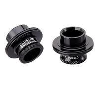 Spank Adattatore mozzo anteriore Hex 15 x 100/110 Accessori MTB Adulto Unisex, Nero